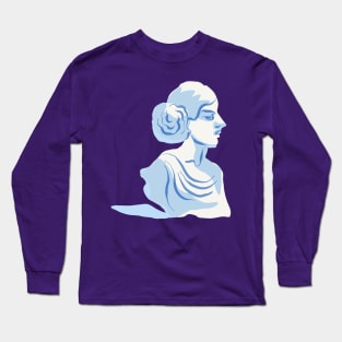 Statue Hairdo Head Long Sleeve T-Shirt